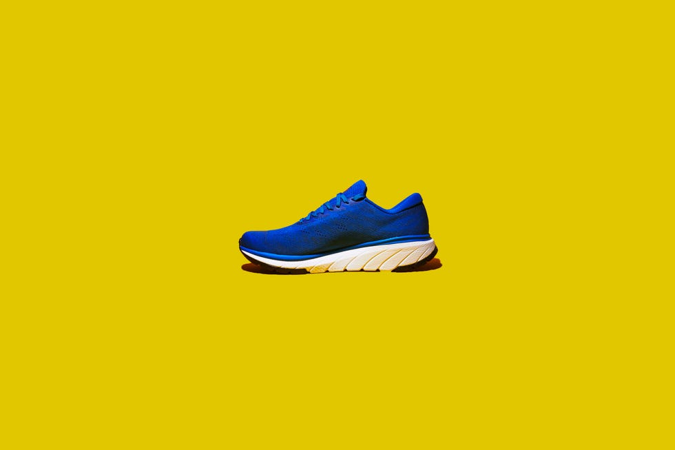 Shoe, Footwear, Running shoe, Yellow, Nike free, Walking shoe, Electric blue, Outdoor shoe, Cleat, Athletic shoe, 