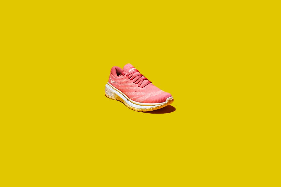 Footwear, Shoe, Yellow, Running shoe, Nike free, Orange, Cleat, Athletic shoe, Outdoor shoe, Walking shoe, 
