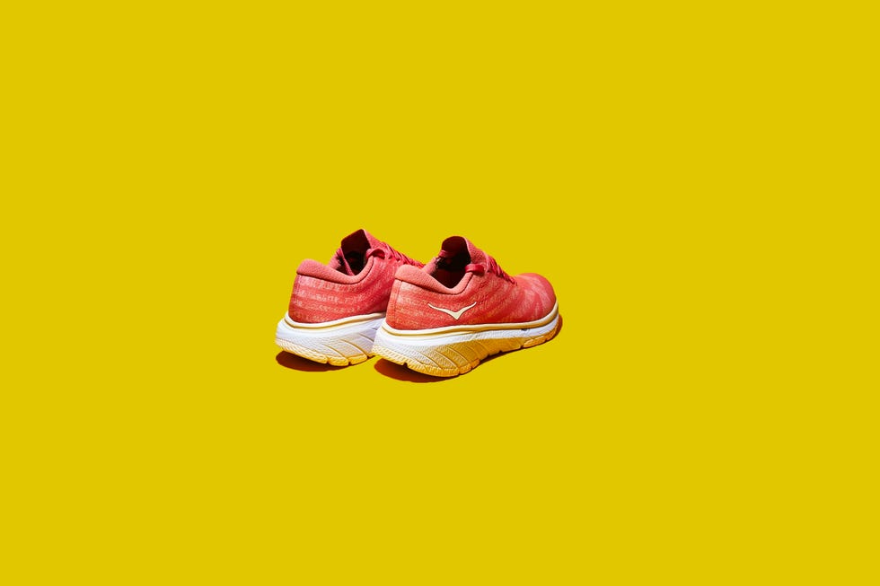 Footwear, Yellow, Shoe, Orange, Athletic shoe, Illustration, 