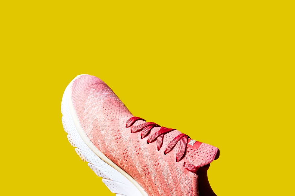 Footwear, Yellow, Pink, Close-up, Jaw, Mouth, Shoe, Tooth, Flower, Plant, 