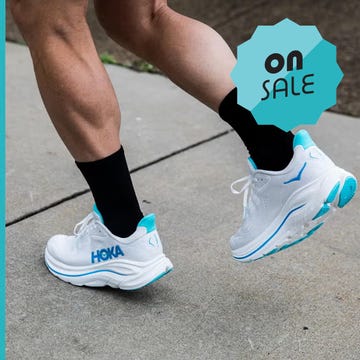 running shoes displayed for promotion and sale running shoes displayed for promotion and sale