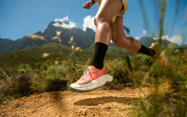 las zapatillas de trail running hoka mafate x