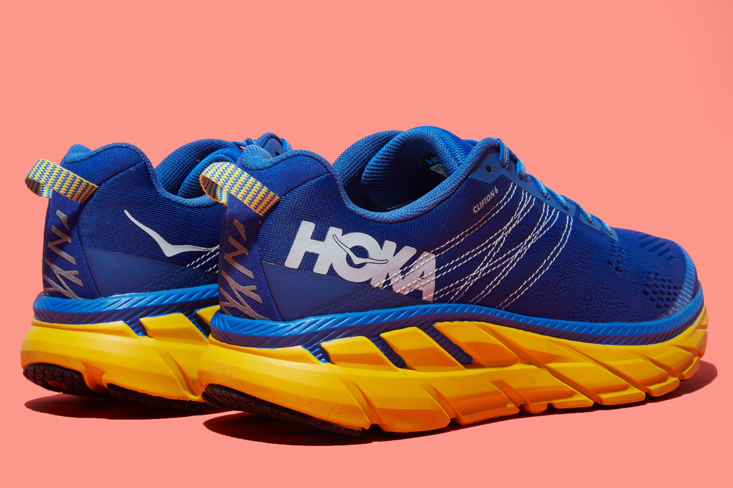 Shoe, Footwear, Outdoor shoe, Running shoe, Blue, Walking shoe, Yellow, Cobalt blue, Electric blue, Orange, 