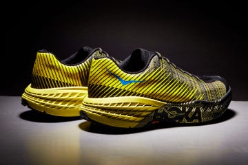 Footwear, Shoe, Yellow, Outdoor shoe, Athletic shoe, Sneakers, Walking shoe, Still life photography, Sportswear, Space, 