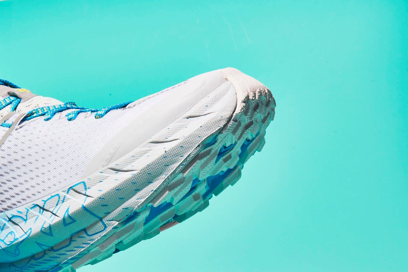 Blue, Aqua, Turquoise, Water, Azure, Footwear, Close-up, Shoe, Textile, Turquoise, 