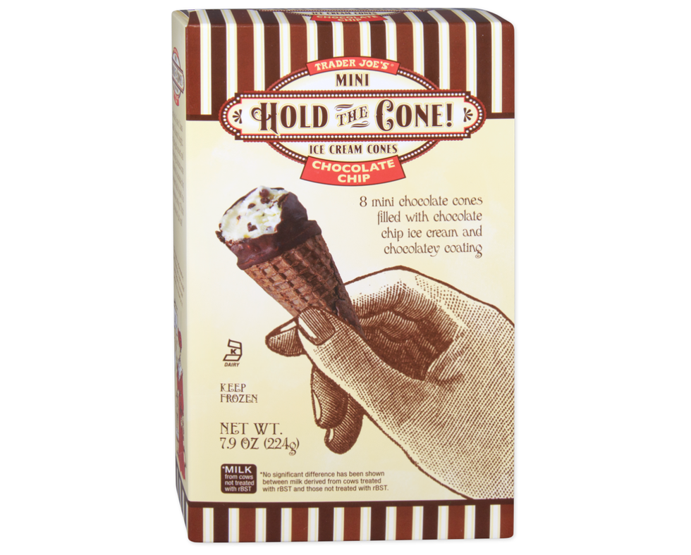 hold the cone