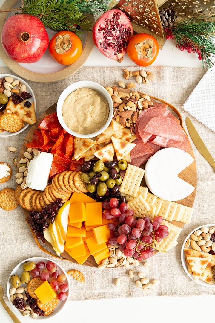 best persimmon recipes holiday cheese charcuterie board