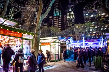 holiday shops bryant park