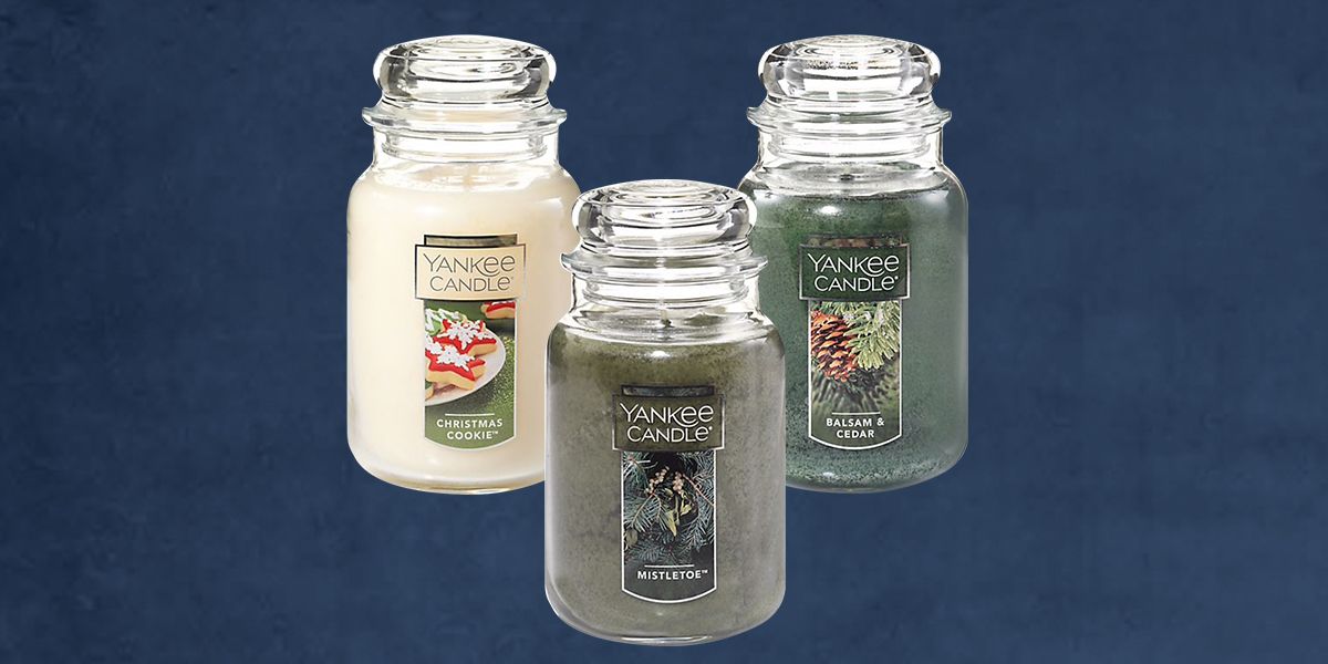 Large Jars You Pick from Christmas Scents Yankee Candle 20 or 22 oz 