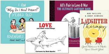 holiday books, art, comics