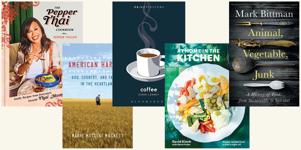 holiday books, nonfiction, food