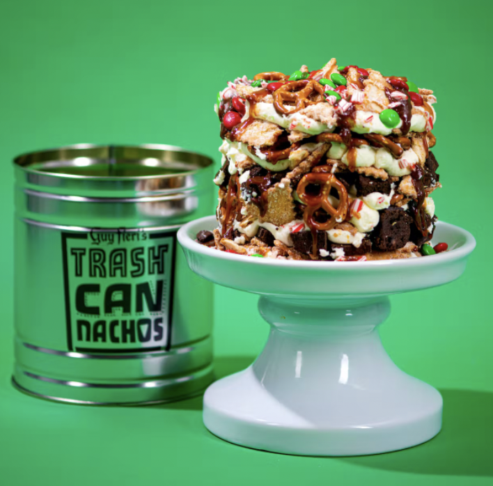 Guy Fieri And Goldbelly Release Holiday Trash Can Dessert Nachos