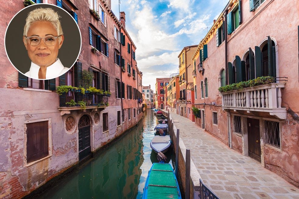 walking through the beautiful streets of venice and its canals