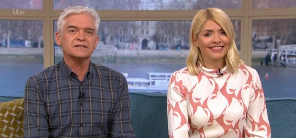 Phillip Schofield and Holly Willoughby on This Morning