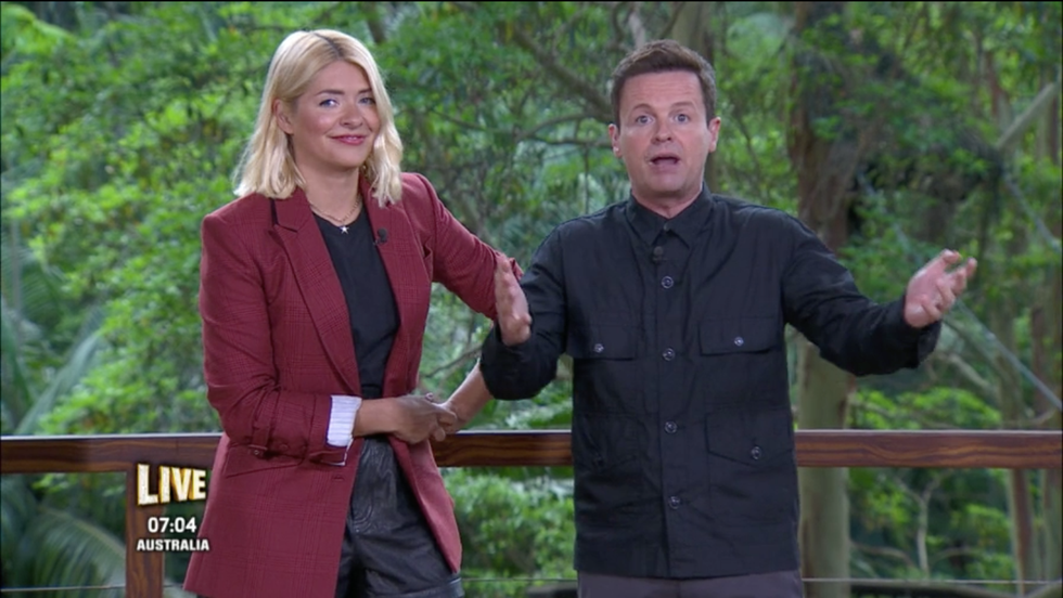 Holly Willoughby and Dec Donnelly on I'm A Celebrity
