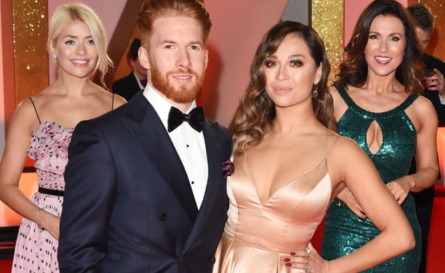 Holly Willoughby, Neil Jones, Katya Jones, Susanna Reid, NTAs red carpet