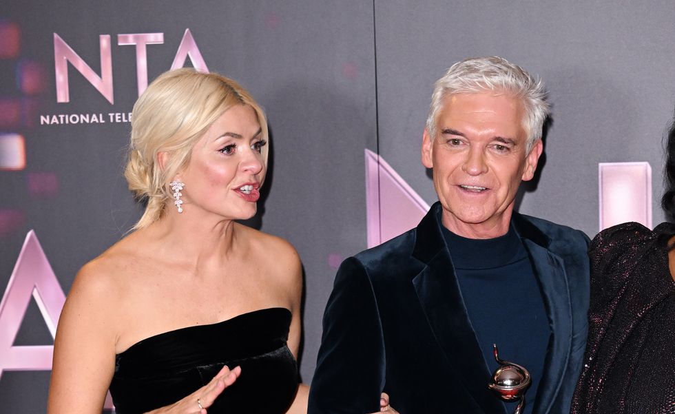 Holly Willoughby, Phillip Schofield, National Television Awards 2022