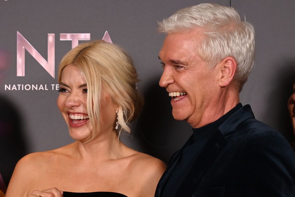 philip schofield and holly willoughby at the 2022 ntas