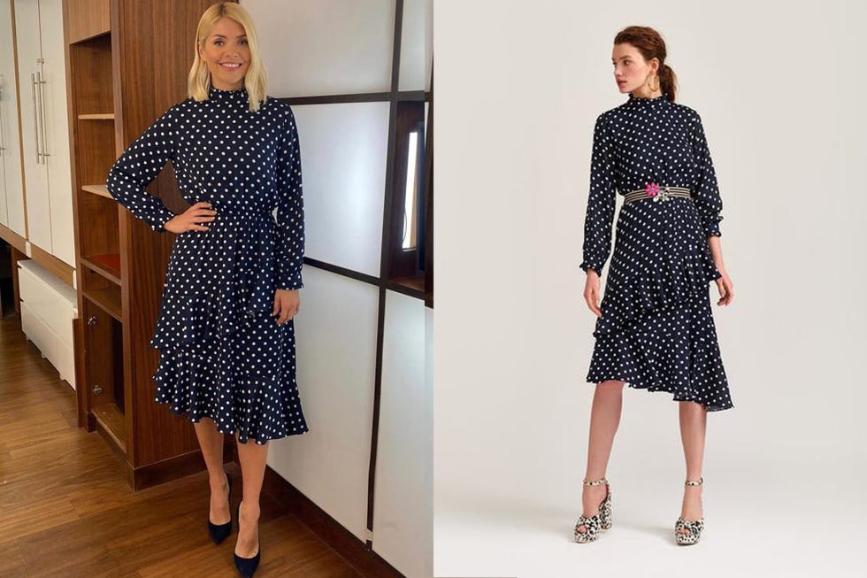 Holly Willoughby's dress: Shop the midi dress