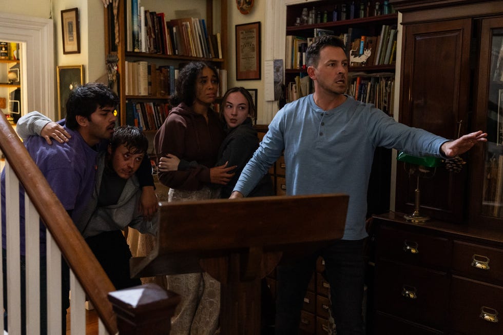 dillon ray, vicky grant, frankie osborne and darren osborne in hollyoaks