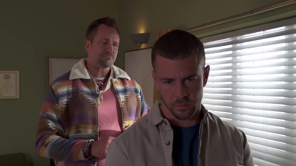 jez blake and joel dexter in hollyoaks