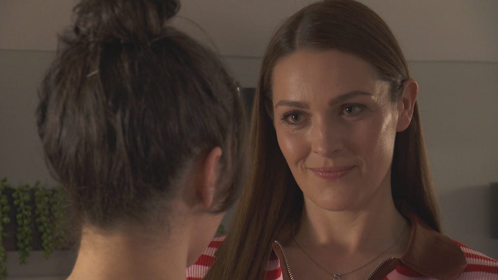 cleo mcqueen and sienna blake in hollyoaks