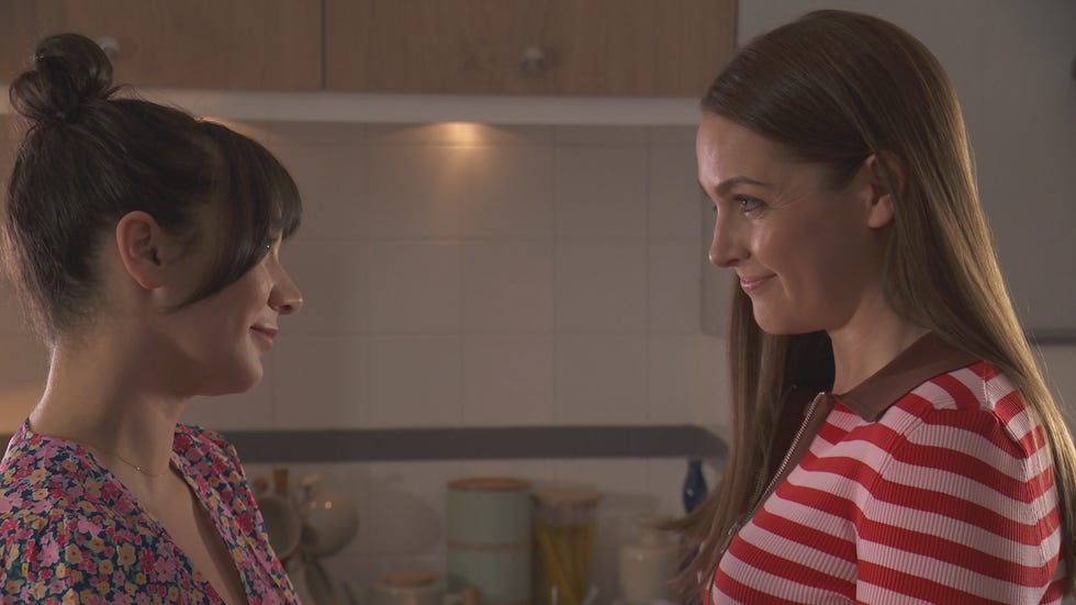 cleo mcqueen and sienna blake in hollyoaks