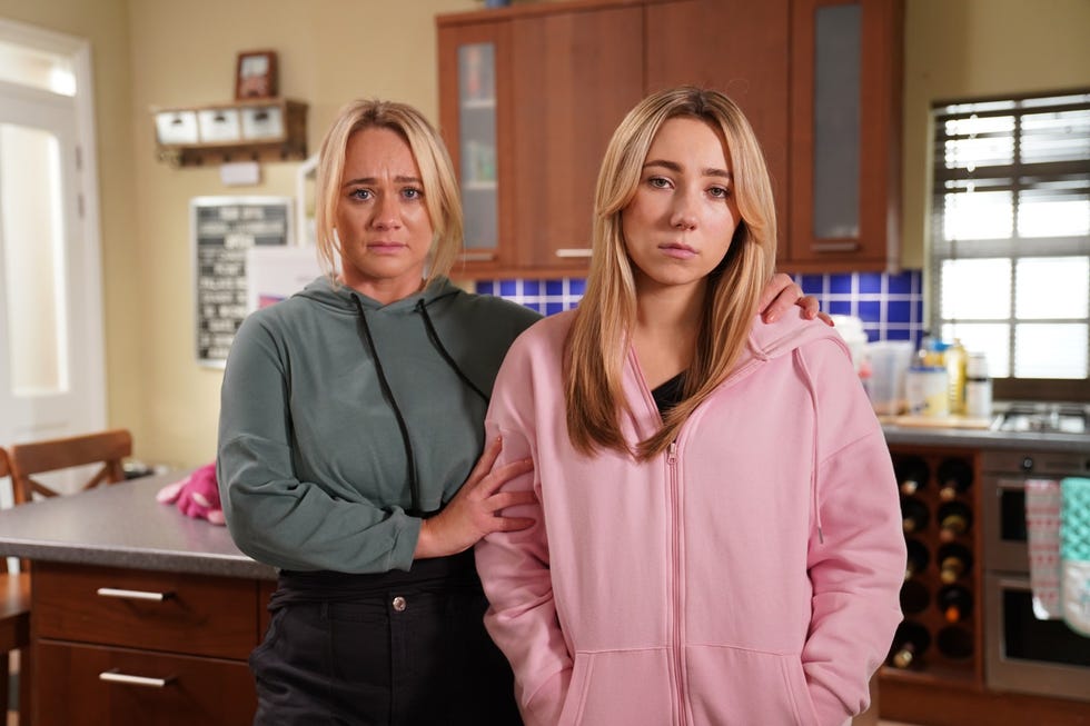 embargo 27122024 leela dexter and peri lomax in hollyoaks