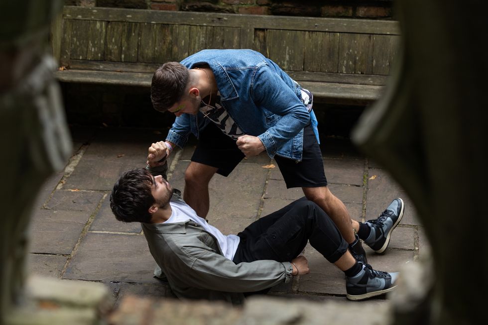 Brent Taylor und Romeo Nightingale in Hollyoaks