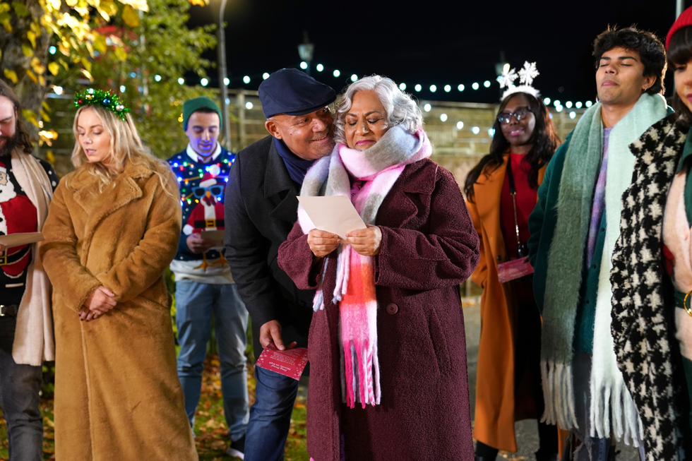 donny clark and misbah maalik in hollyoaks