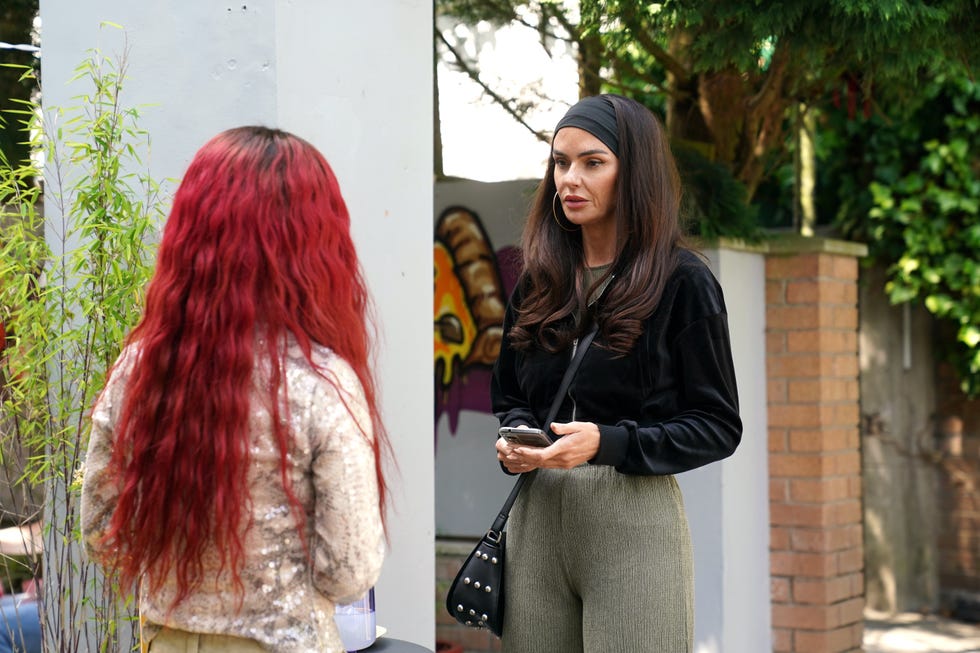 goldie mcqueen and mercedes mcqueen in hollyoaks