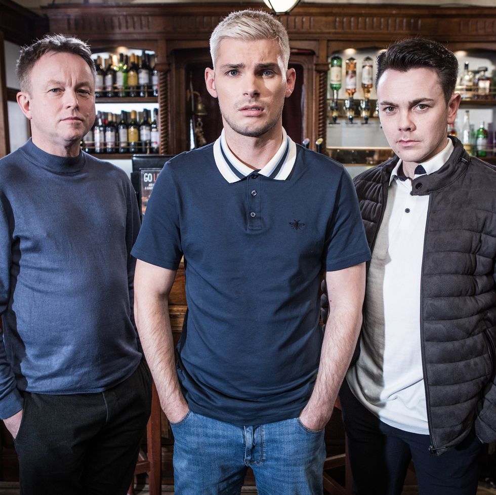 Ste Hay gets to know Jonny and Stuart's friends in Hollyoaks