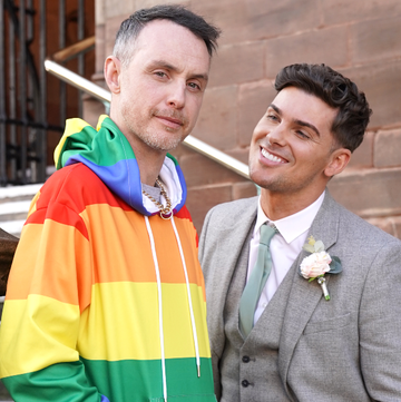 james nightingale and ste hay's wedding in hollyoaks