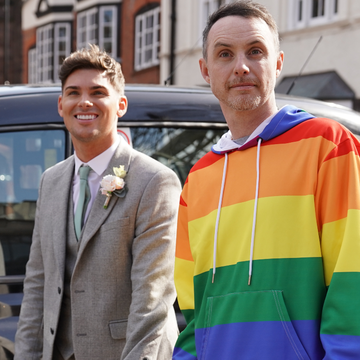 james nightingale and ste hay's wedding in hollyoaks