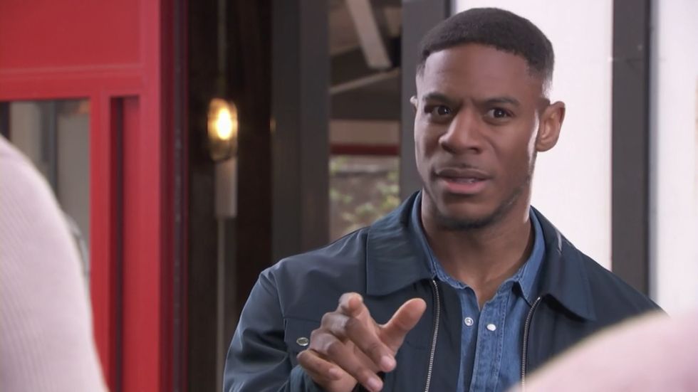 hollyoaks, nate argues with felix and celeste