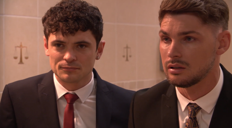 Hollyoaks airs shock Ste betrayal amid court twist