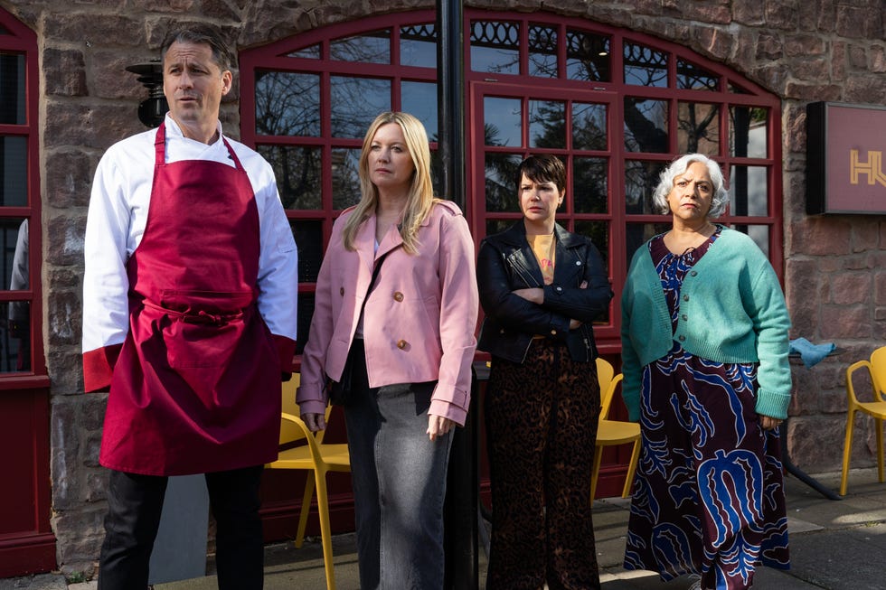 tony hutchinson, diane hutchinson, nancy osborne, misbah maalik, hollyoaks