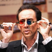 "National Treasure" Press Conference In Tokyo. nicolas cage