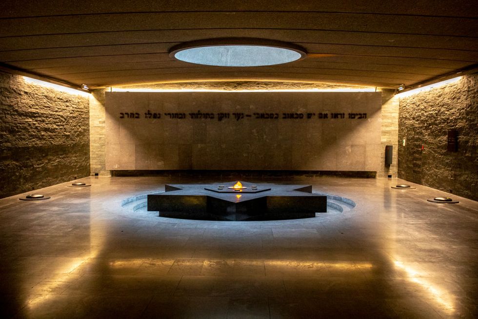 holocaust memorial, paris, france crypt