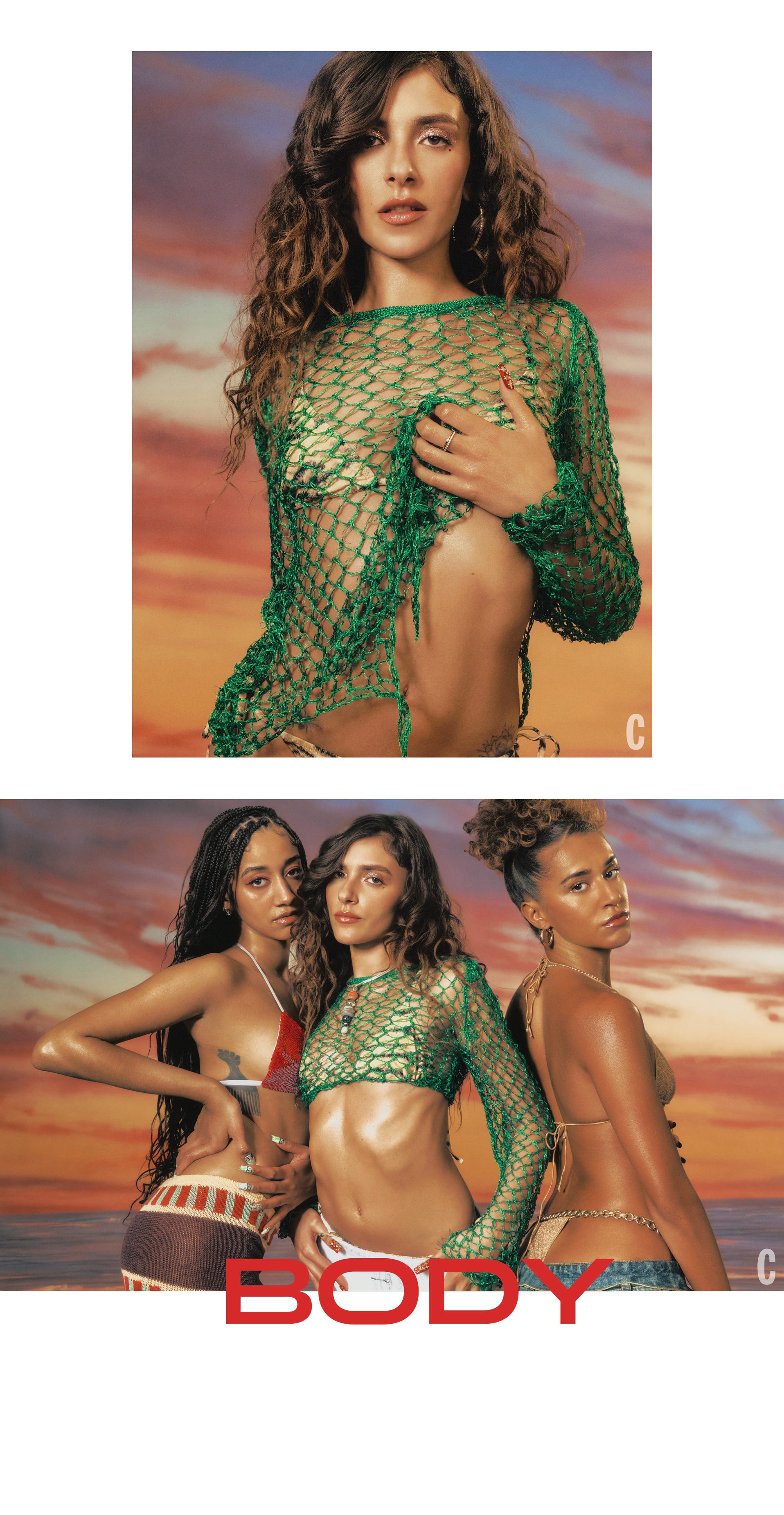 group of women showcasing fashion and body confidence