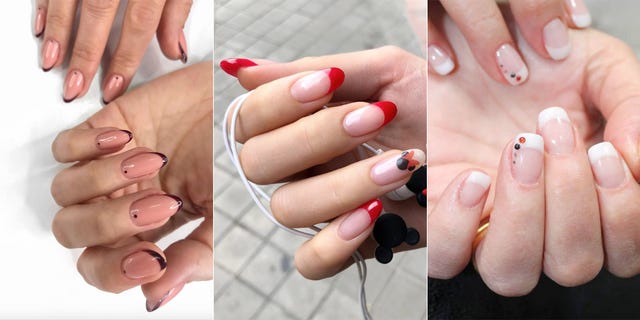 manicura francesa
