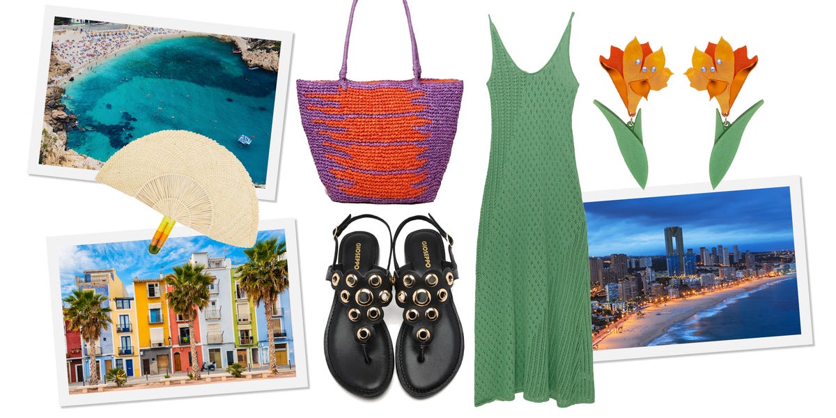 Un destino en 5 looks: vestidos de colores, monos cortos y mucha artesanía para viajar a la Comunidad Valenciana