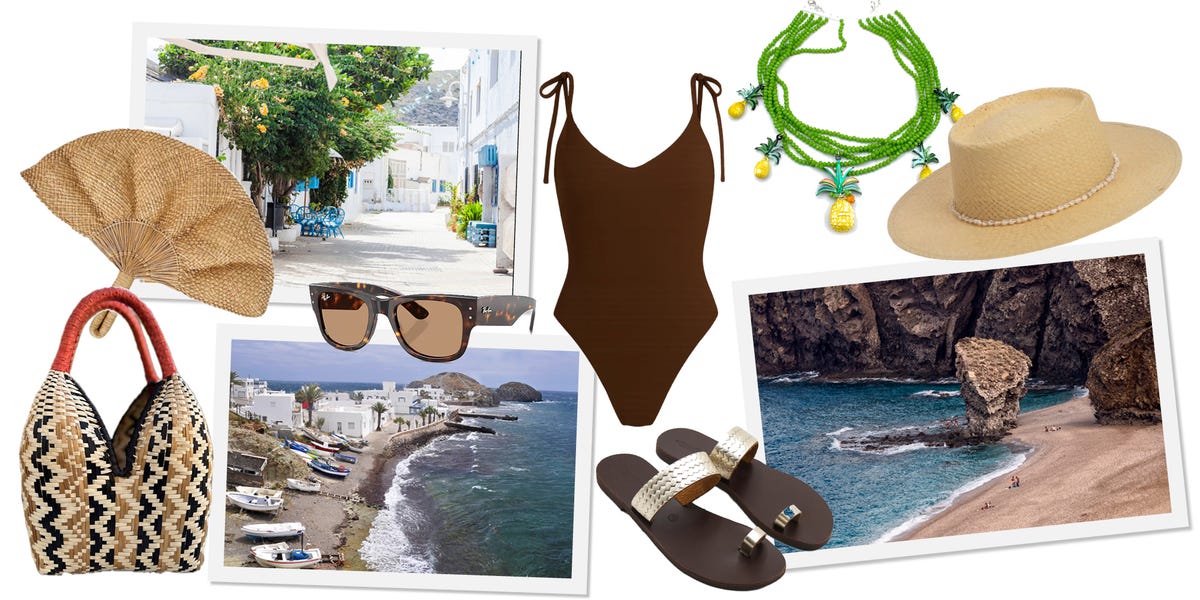 Un destino en 5 looks: Bañadores tipazo, vestidos bordados y artesanía local en tus vacaciones en Almería