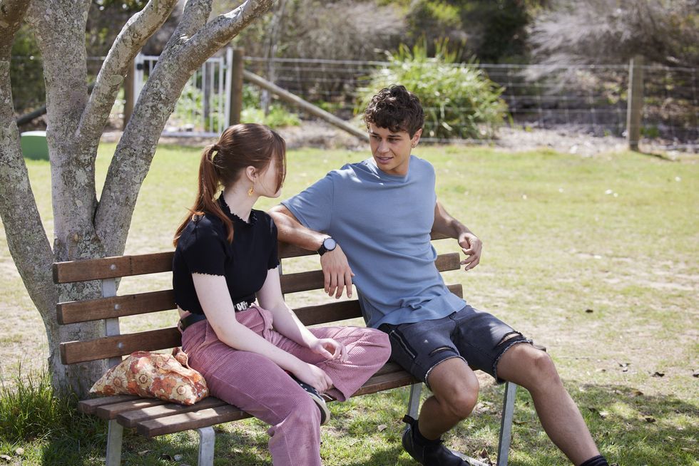 theo poulos and chloe anderson in home and away