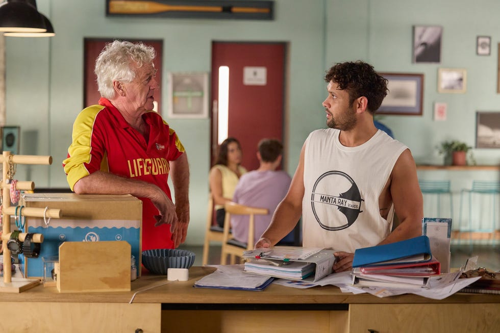 John Palmer and Mali Hudson in Home and Away john palmer and mali hudson in home and away