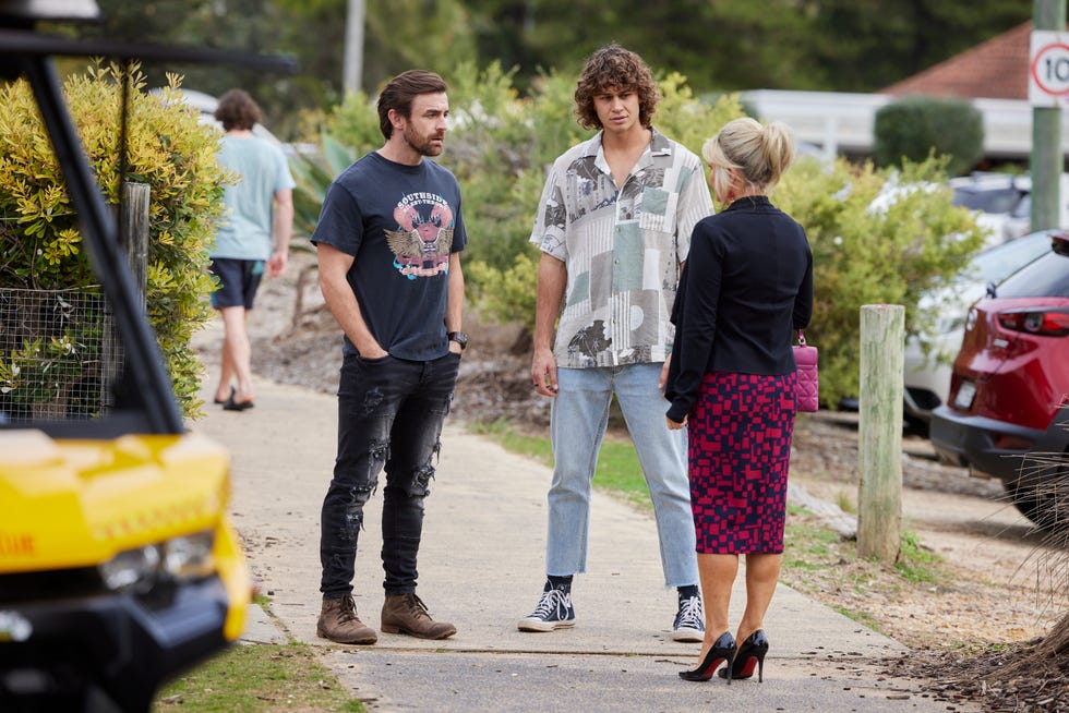 remi carter, theo poulos and marilyn chambers in home and away