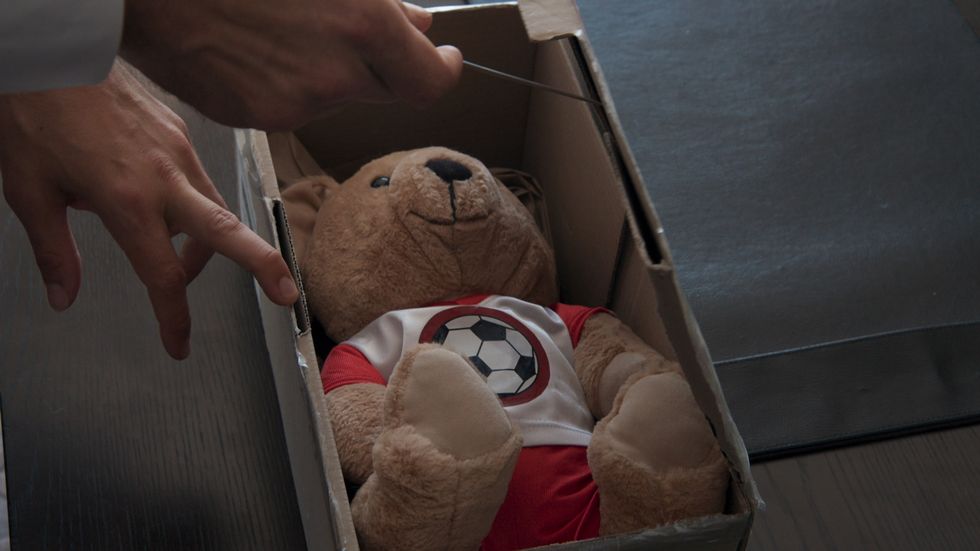 a teddy bear in home and away
