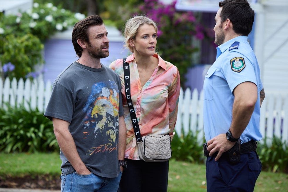 Remi Carter, Bree Cameron and Cash Newman in Home and Away remi carter, bree cameron and cash newman in home and away