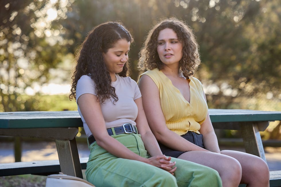 Rose Delaney and Dana Matheson in Home and Away rose delaney and dana matheson in home and away