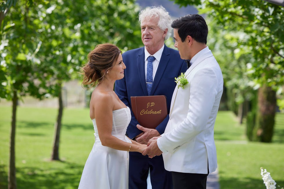 leah patterson, john palmer and justin morgan in home and away